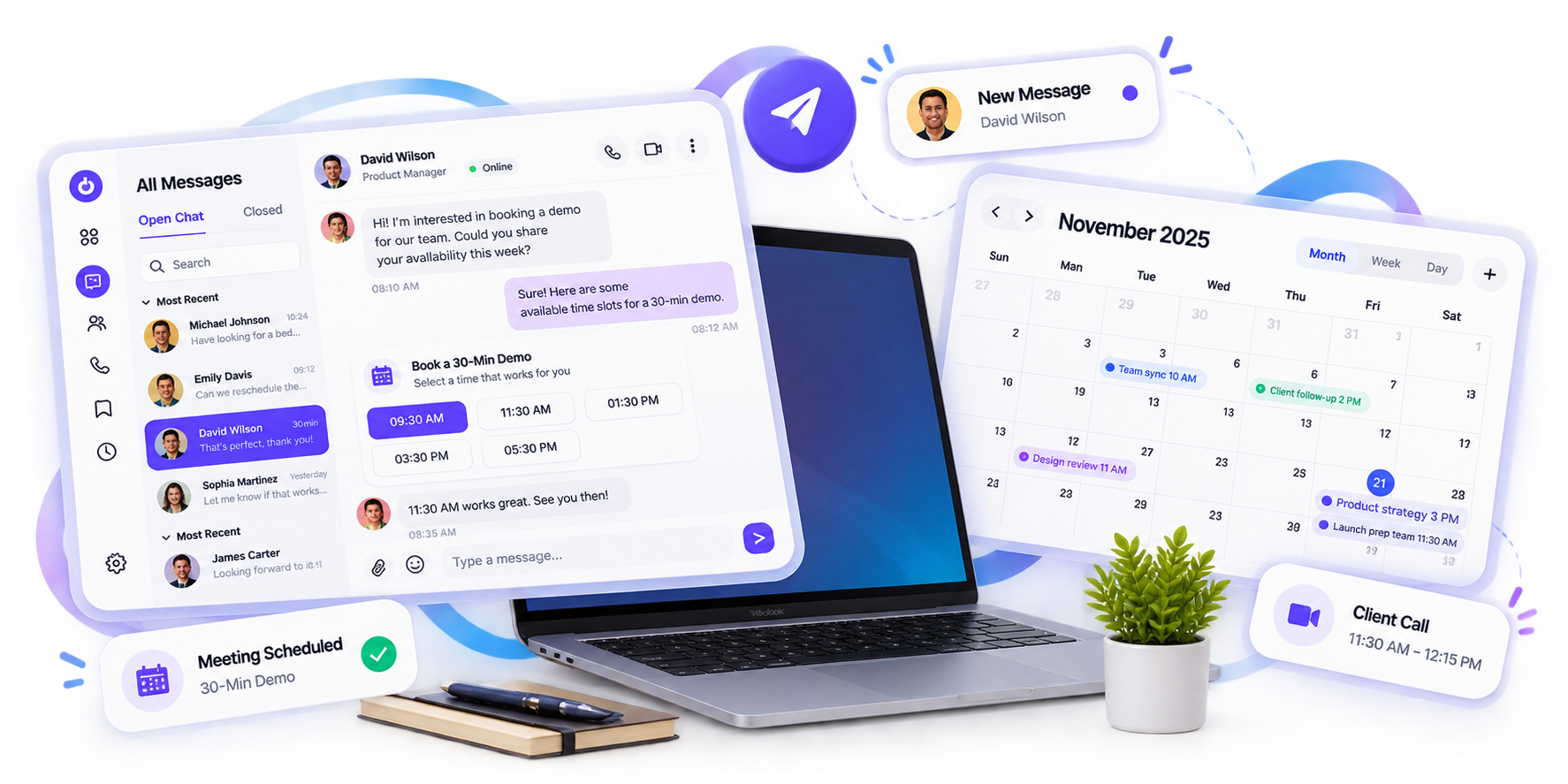 Calendnow AI Scheduling Workflow