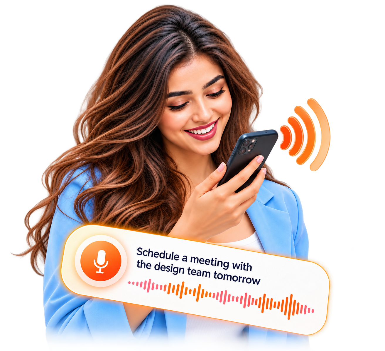 Voice-Powered Scheduling - Ask for the meeting you need