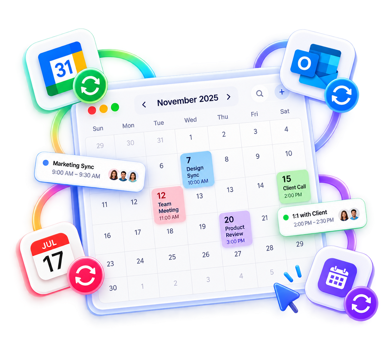Calendar Sync - Keep your availability connected
